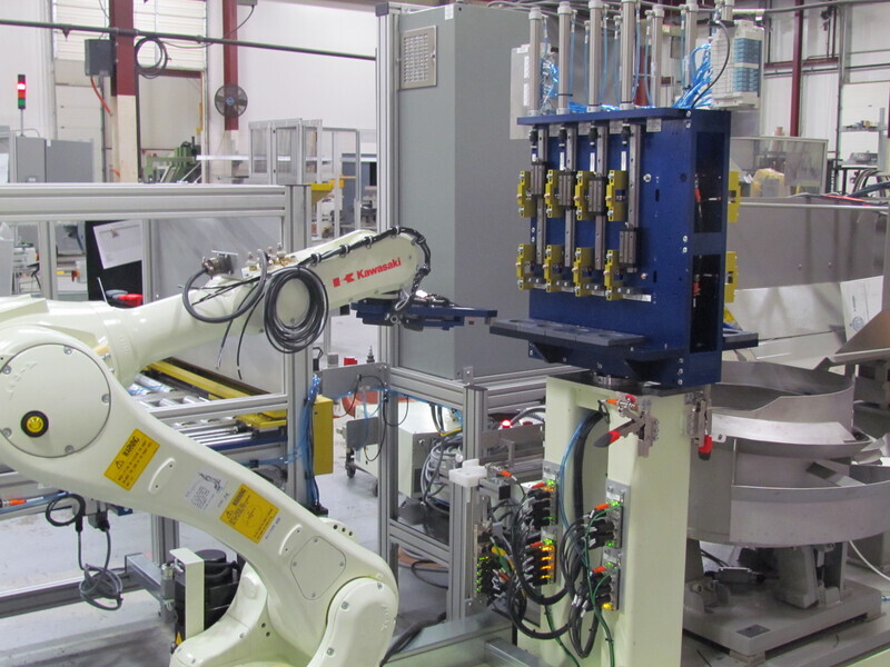 Multi-Station Robotic Assembly + Gauging