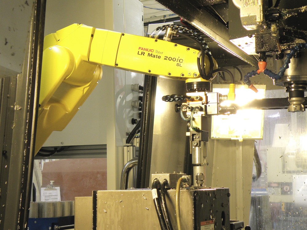 CNC machine tool tending