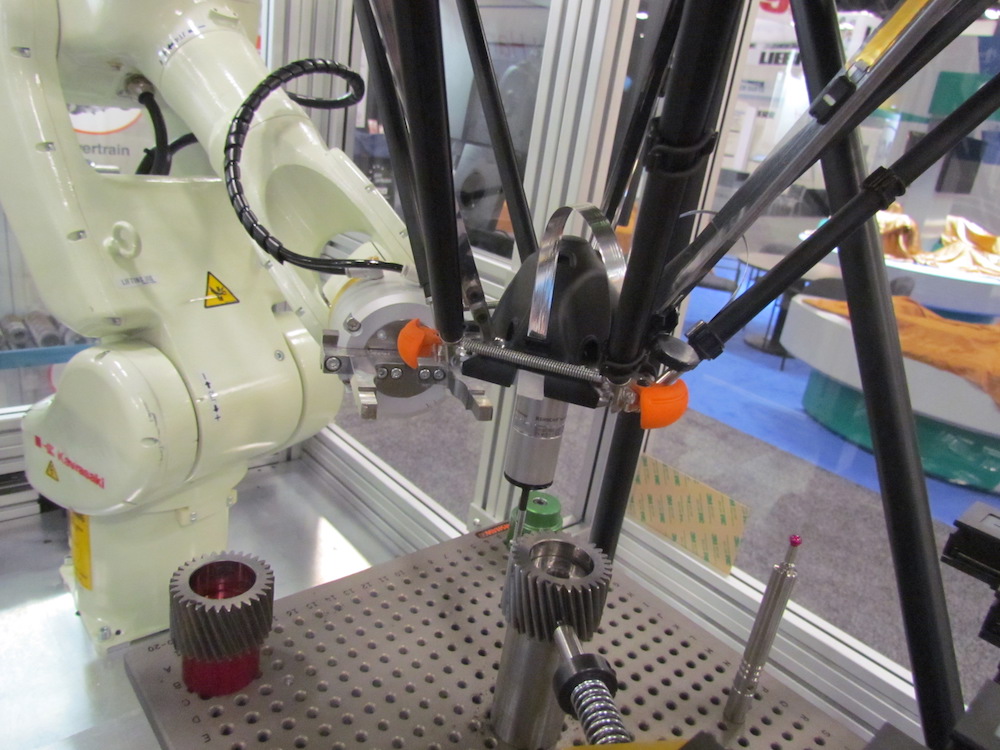 Automated loading of tactile comparator